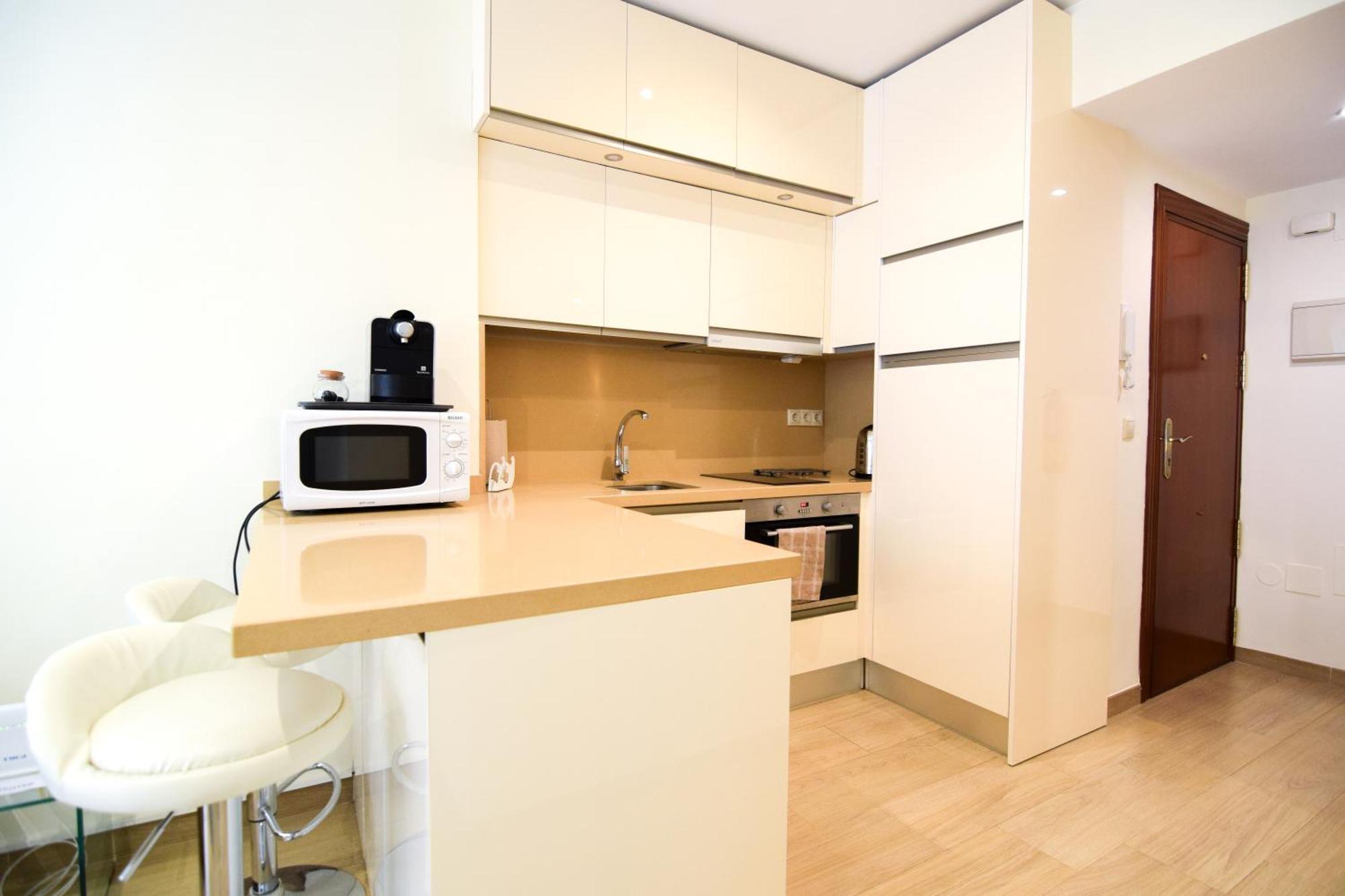 Ferienwohnung Malagueta Beachside Charm Málaga Exterior foto