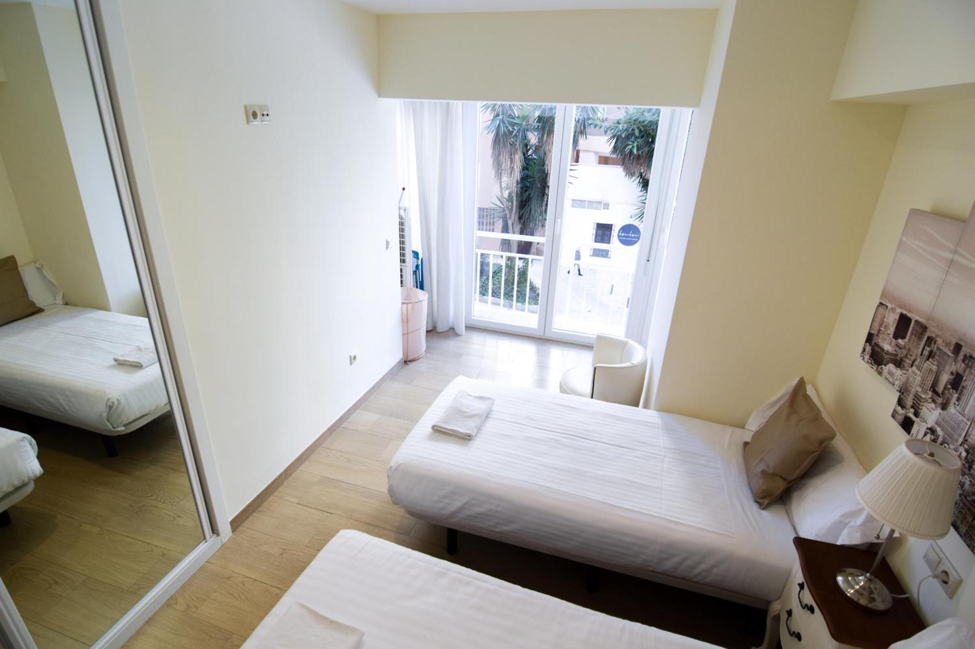 Ferienwohnung Malagueta Beachside Charm Málaga Exterior foto