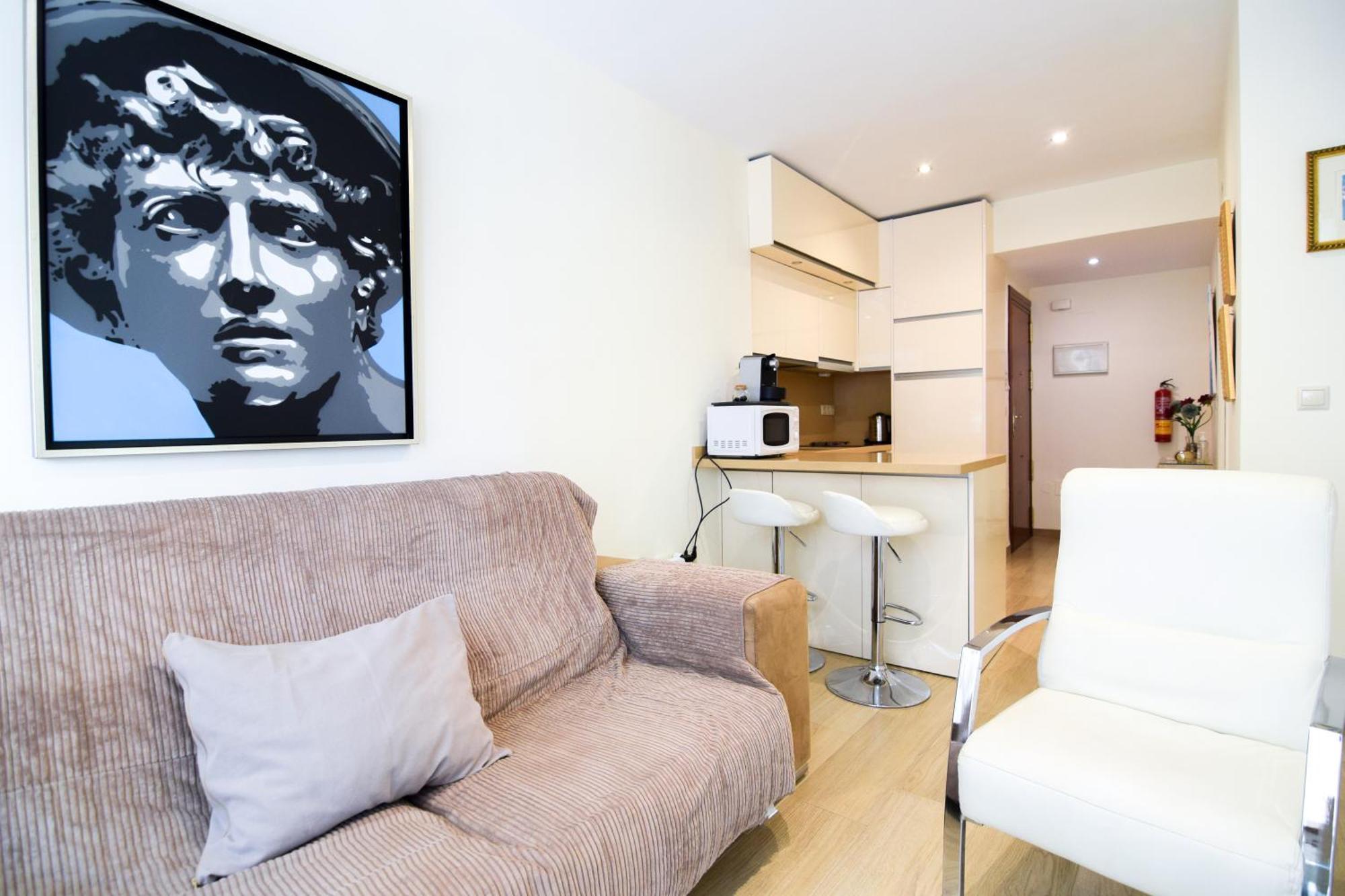 Ferienwohnung Malagueta Beachside Charm Málaga Exterior foto