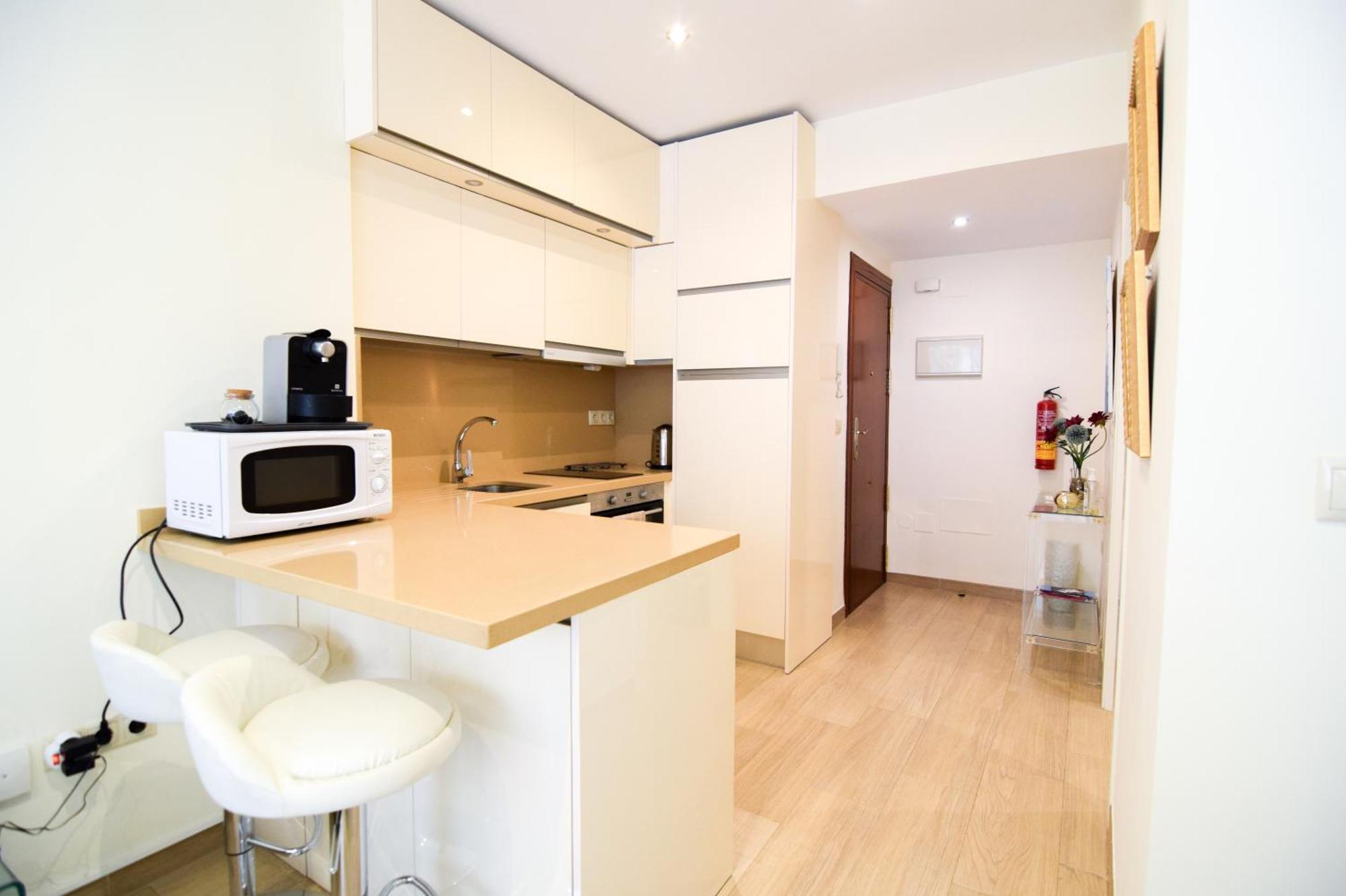 Ferienwohnung Malagueta Beachside Charm Málaga Exterior foto