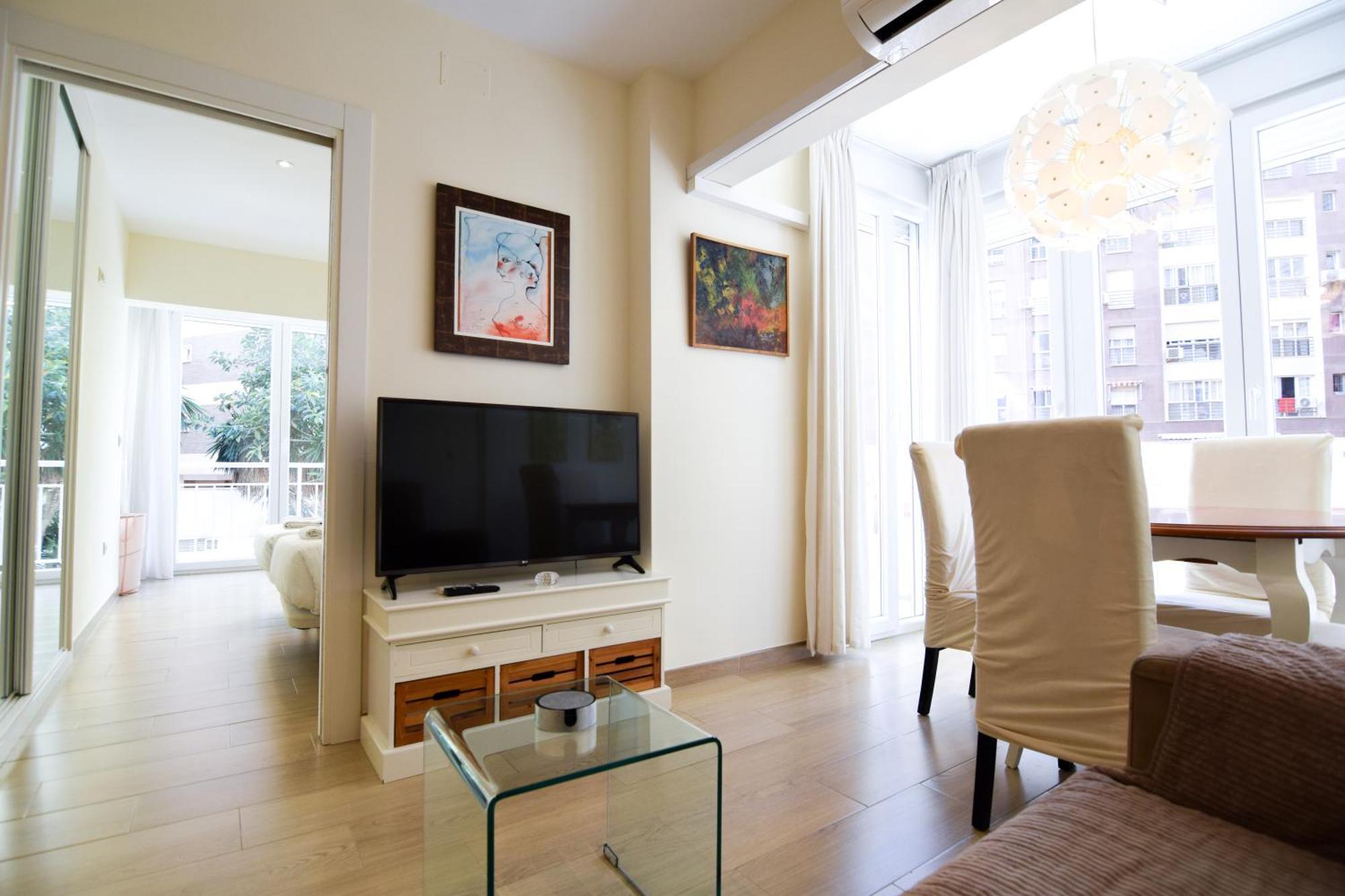 Ferienwohnung Malagueta Beachside Charm Málaga Exterior foto